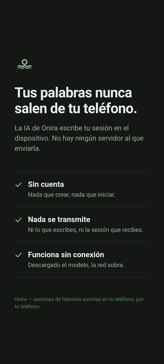 Ni lo que escribes ni lo que recibes sale del teléfono